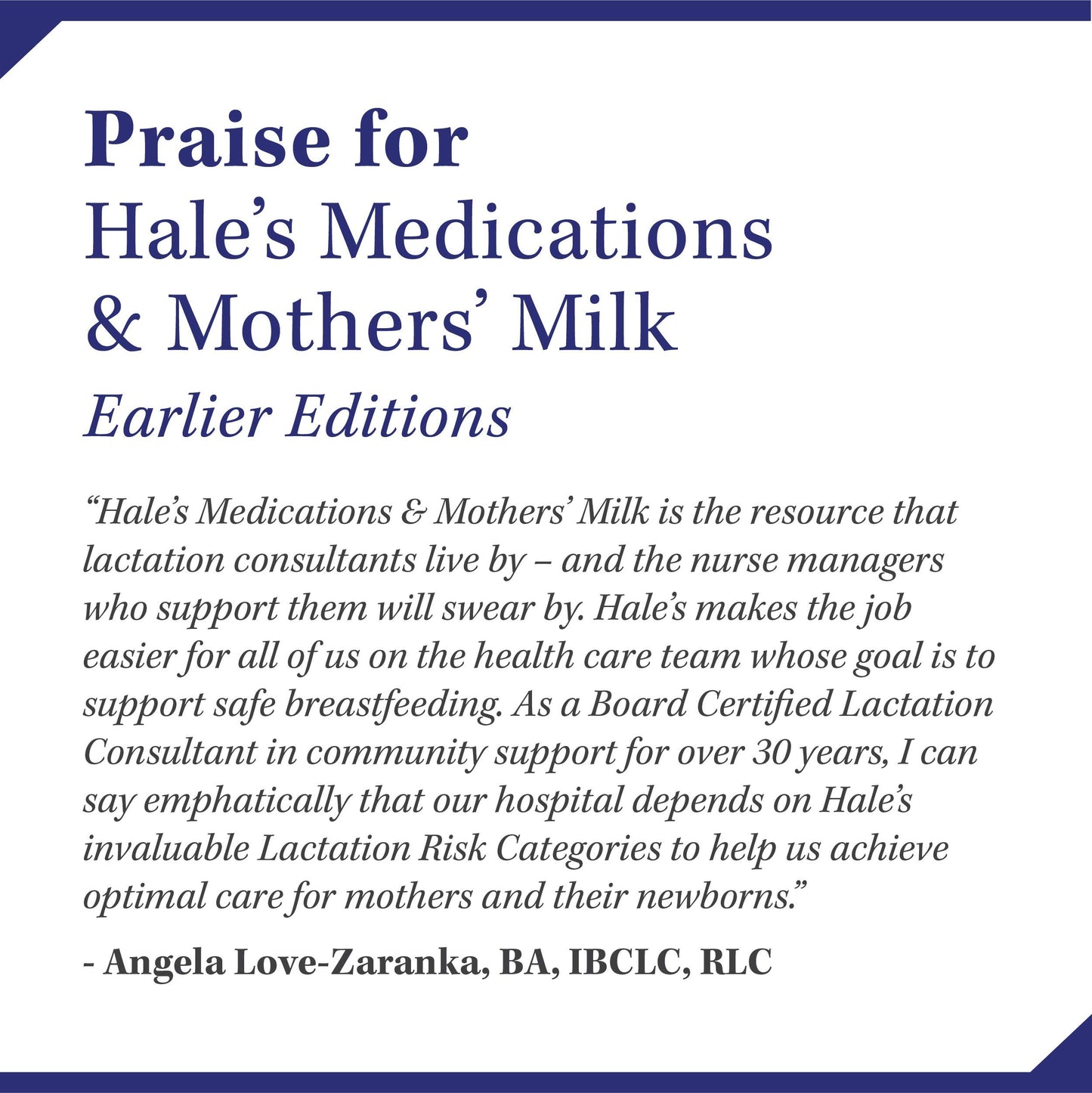 Hale's Medications & Mothers' Milk 2021: A Manual of Lactational Pharmacology - An Essential Reference Manual on the Transmission of Medicine into Breast Milk