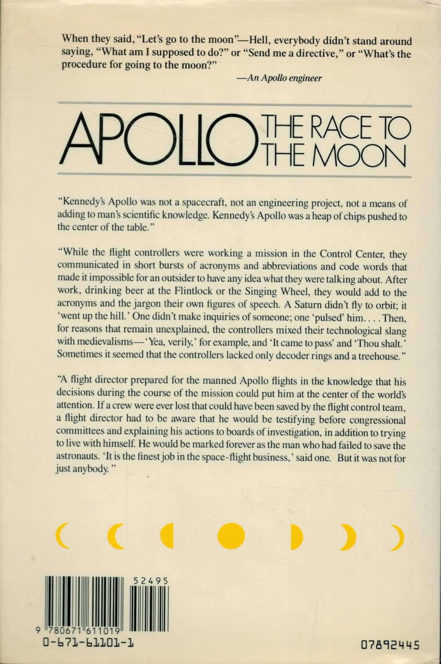 Apollo: The Race to the Moon by Charles Murray