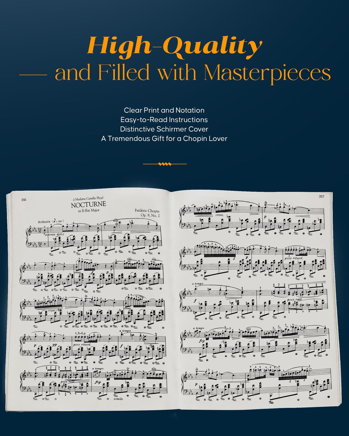Chopin: The Ultimate Piano Collection: Schirmer Library of Classics Vol. 2104 (Schirmer's Library of Musical Classics, 2104)  Chopin Piano Book with the Compilation of the Best Pieces