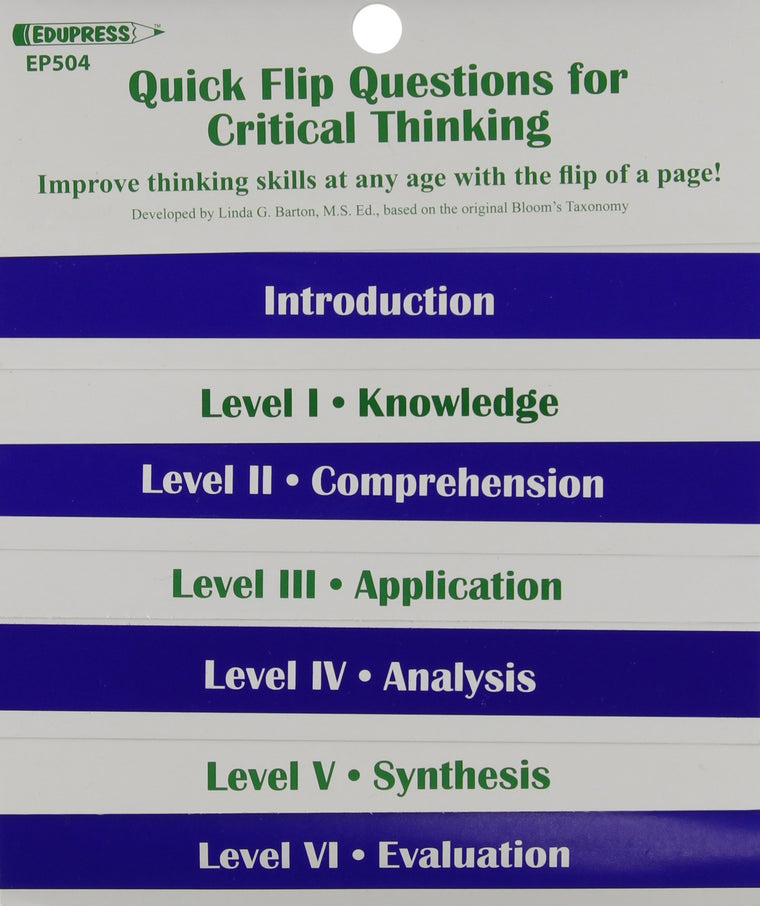 Quick Flip Questions for Critical Thinking