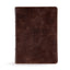 CSB Study Bible, Brown Genuine Leather, Red Letter, Study Notes and Commentary, Illustrations, Articles, Word Studies, Outlines, Timelines, Easy-to-Read Bible Serif Type