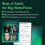 Best of Adele for Big Note Piano - 2nd Edition  12 Easy Piano Songs with Lyrics and Chords for Beginners and Advanced Players  Hal Leonard Sheet Music Book