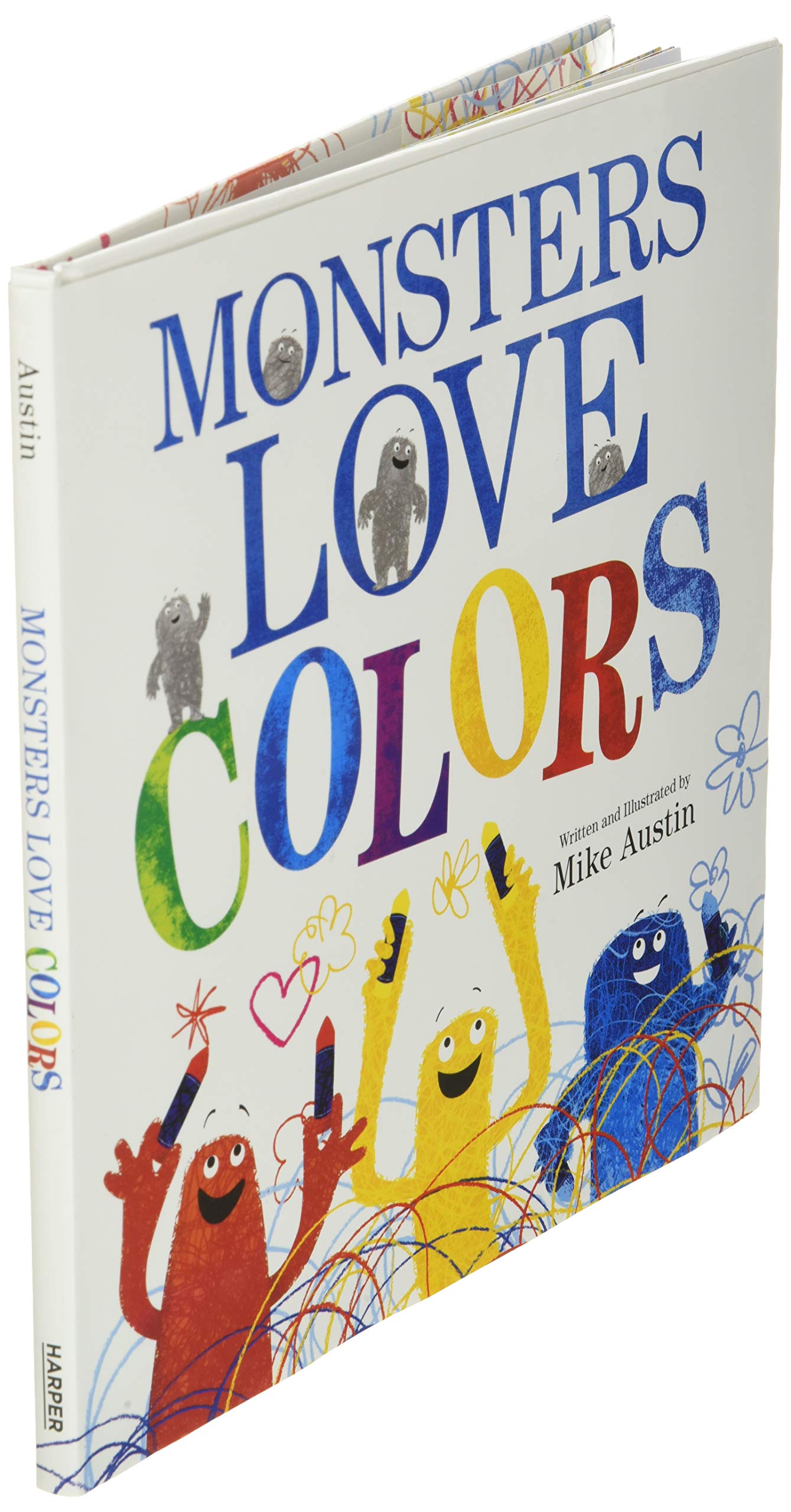 Monsters Love Colors by Austin, Mike