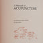 A Manual of Acupuncture
