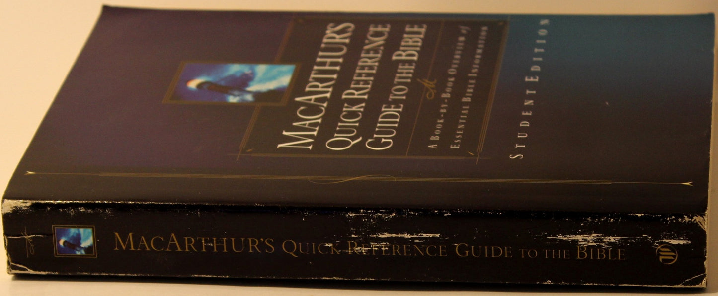 Macarthur's Quick Reference Guide To The Bible