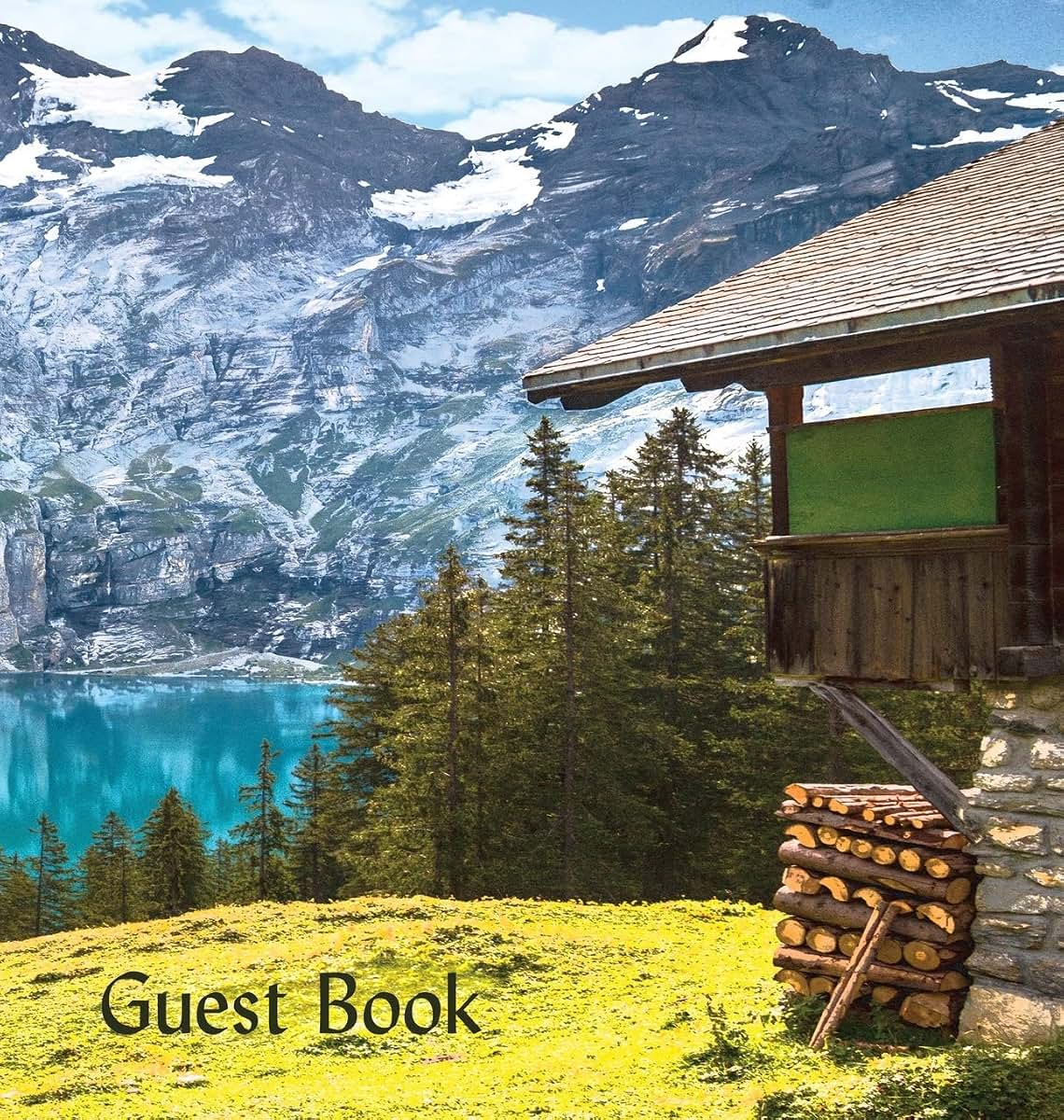 GUEST BOOK (Hardback), Visitors Book, Guest Comments Book, Vacation Home Guest Book, Cabin Guest Book, Visitor Comments Book, House Guest Book: ... ski lodges, B&Bs, Airbnbs, guest house