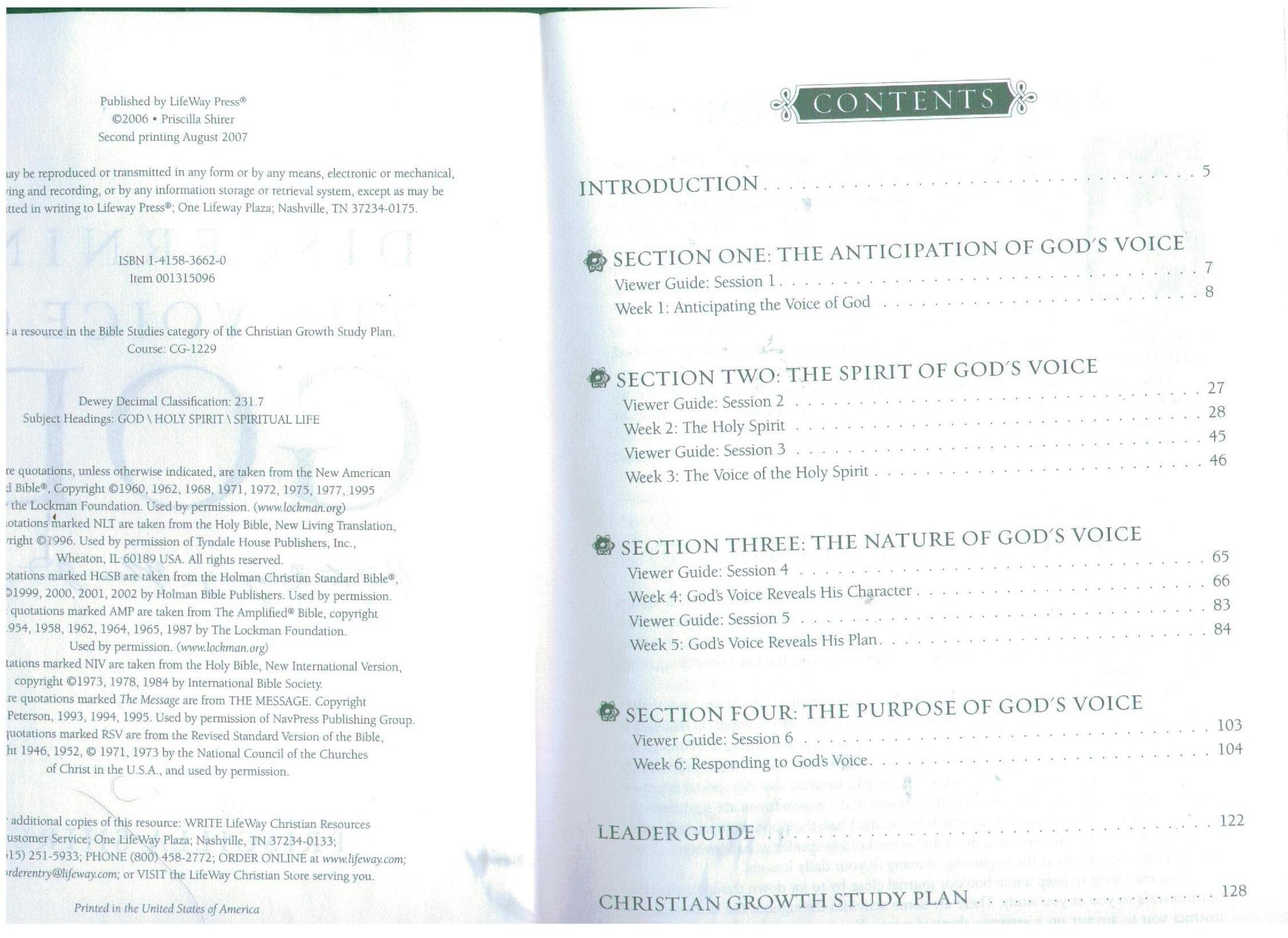 Discerning the Voice of God: How to Recognize When God Speaks (Bible Study Book)