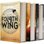 The Empyrean Series 3 Books Collection Set Fourth Wing Iron Flame Onyx Storm by Rebecca Yarros