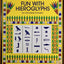 Fun with Hieroglyphs: 24 Rubber Stamps, Hieroglyph Guidebook