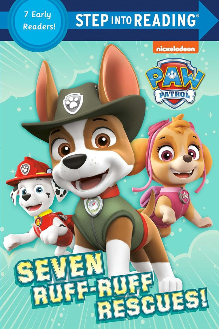 Seven Ruff-Ruff Rescues! (PAW Patrol) (Step into Reading) by