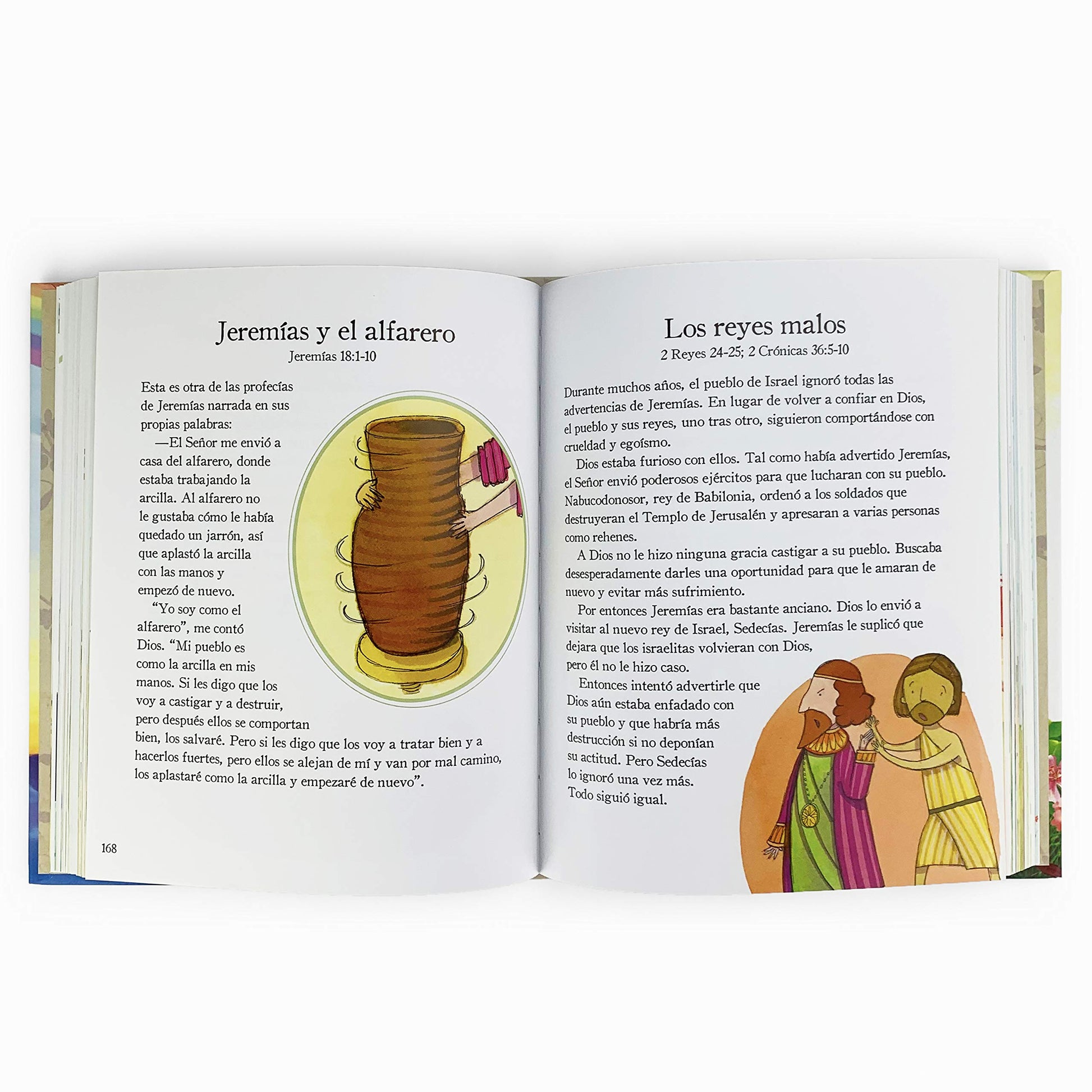 365 Historias de la Biblia y Oraciones / 365 Bible and Prayers Padded Treasury Guilded (Spanish Language), Ages 3-8 (en espaol) (Little Sunbeams) (Spanish Edition)