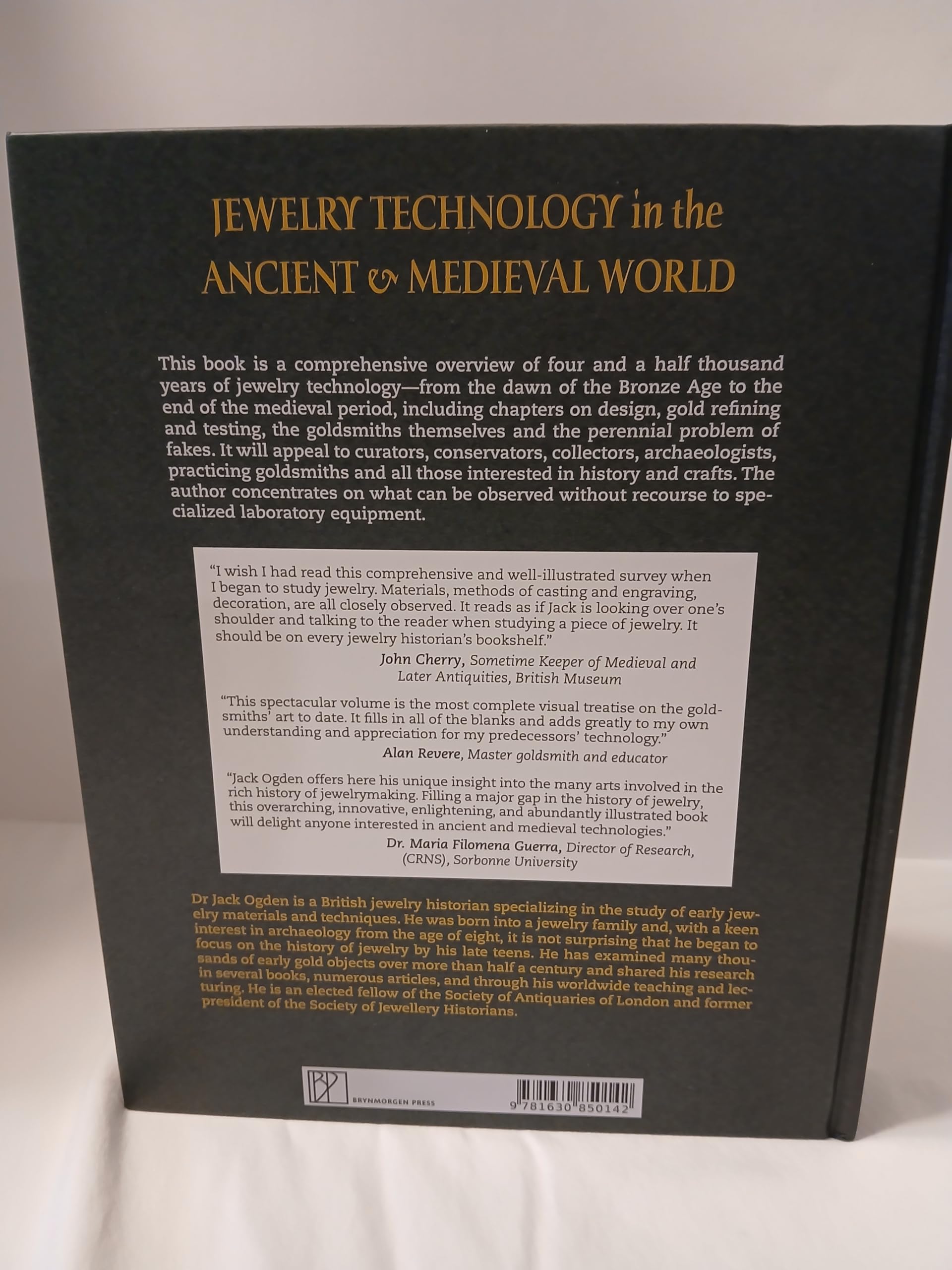 Jewelry Technology of the Ancient and Medieval World