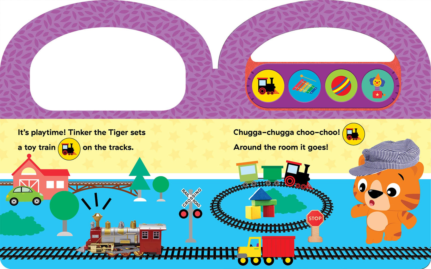 Baby Einstein - Noisy Toys Sound Book - Carry Along Book with Handle - PI Kids