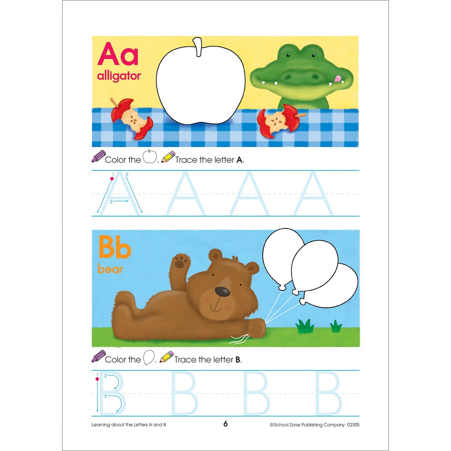 School Zone Preschool Scholar Workbook: 64 Pages, Pre-K, Kindergarten, Beginner Reading, Early Math, Science, ABCs, Writing, Problem Solving, Ages 3-5