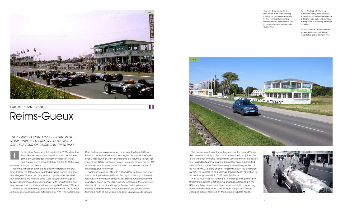 Formula One the Circuits: Then and Now