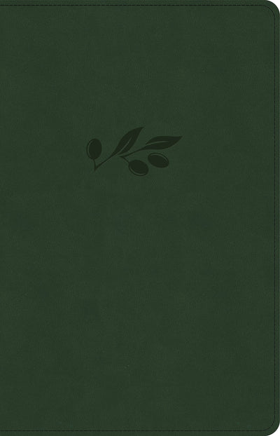 NASB Large Print Personal Size Reference Bible, Olive LeatherTouch, Indexed, Red Letter, Presentation Page, Cross-References, Full-Color Maps, Easy-to-Read Bible Karmina Type