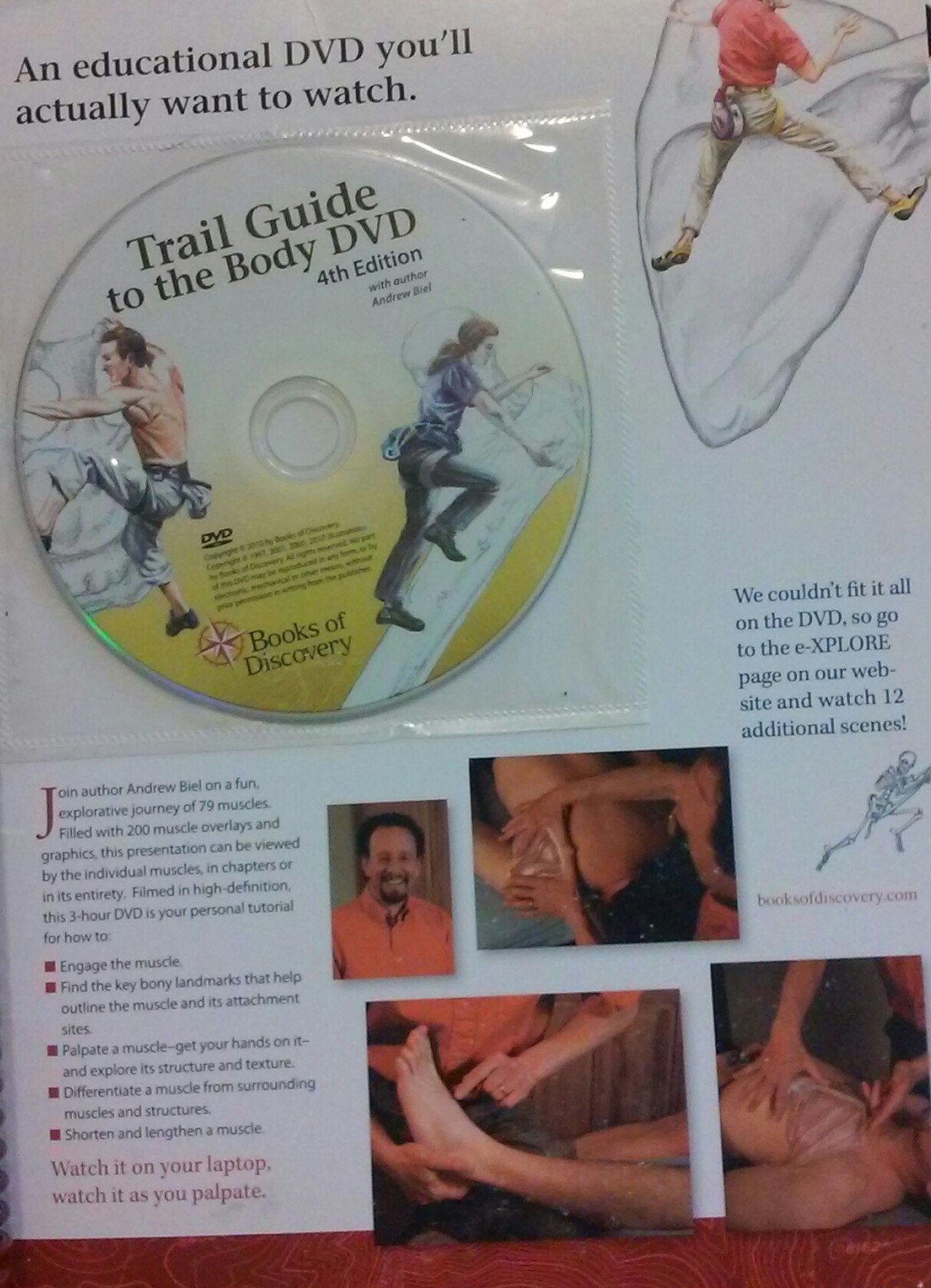 Trail Guide to the Body: A Hands-On Guide to Locating Muscles