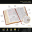 KJV Holy Bible, Giant Print Standard Size Faux Leather Red L