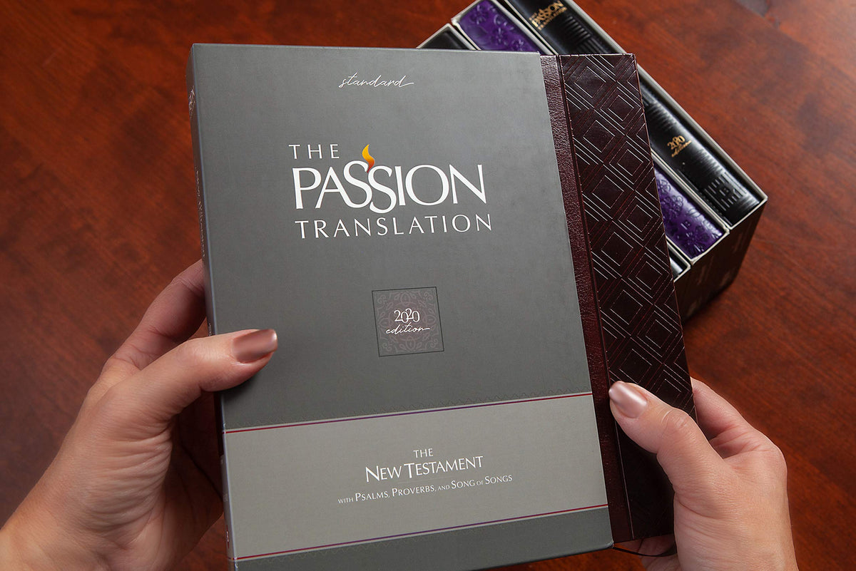 The Passion Translation New Testament (2020 Edition) Black: With Psalms, Proverbs, and Song of Songs (Faux Leather) - A Perfect Gift for Confirmation, Holidays, and More
