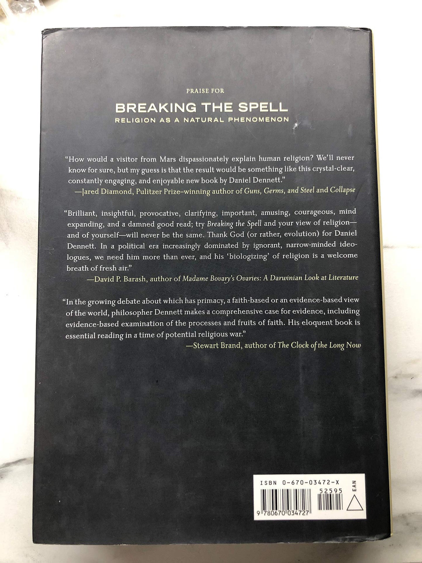 Breaking the Spell: Religion as a Natural Phenomenon by Denn