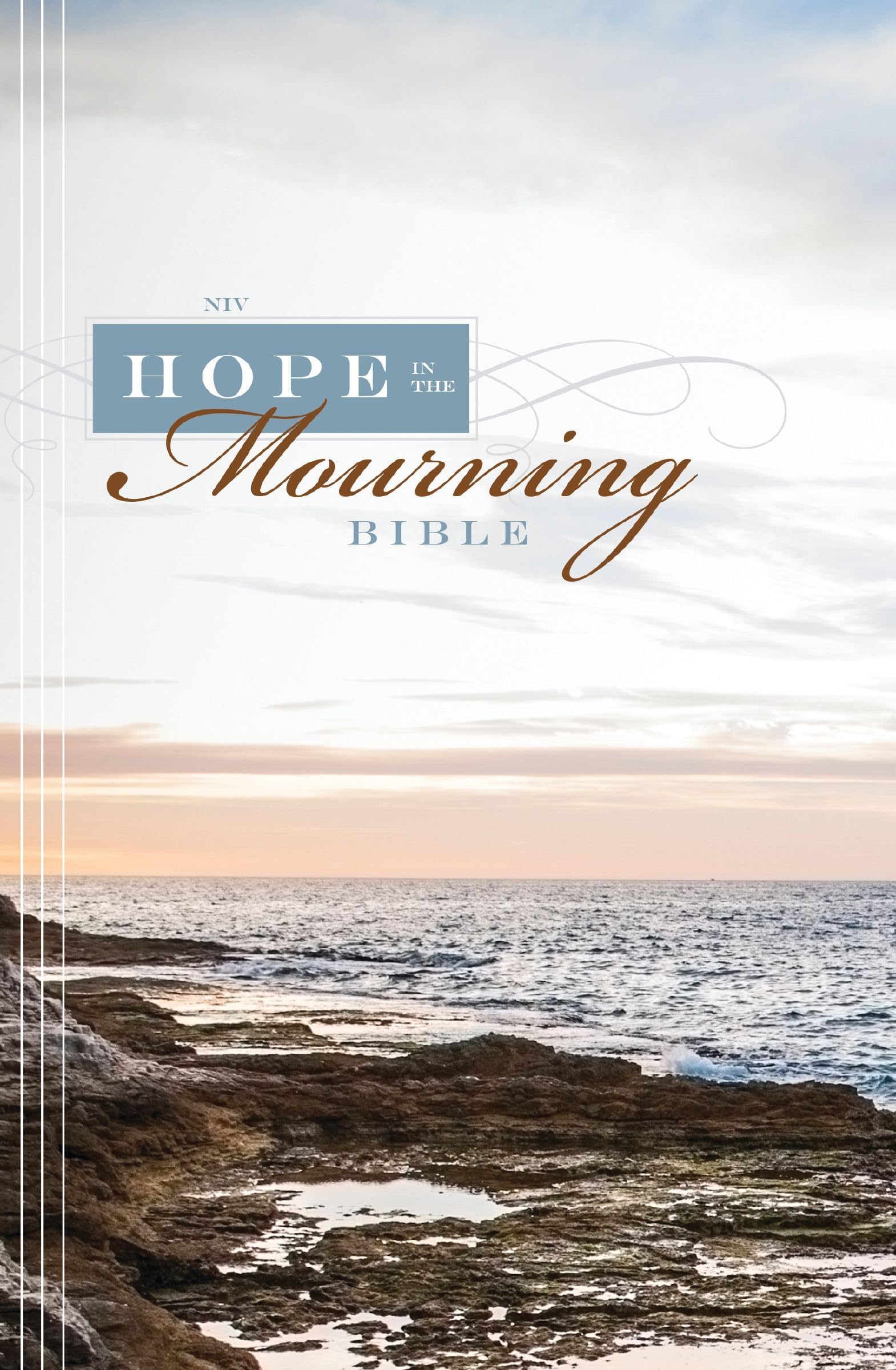 NIV, Hope in the Mourning Bible, Hardcover: Finding Strength Through God's Eternal Perspective