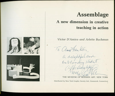 Assemblage: a new dimension in creative teaching in action