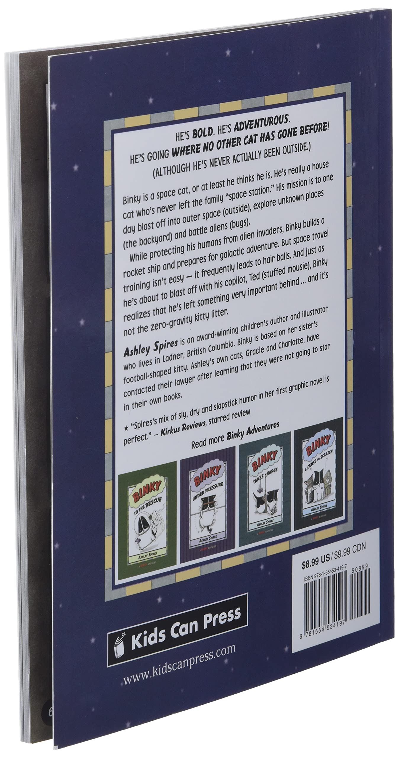 Binky the Space Cat (Binky Adventure, A, 1)