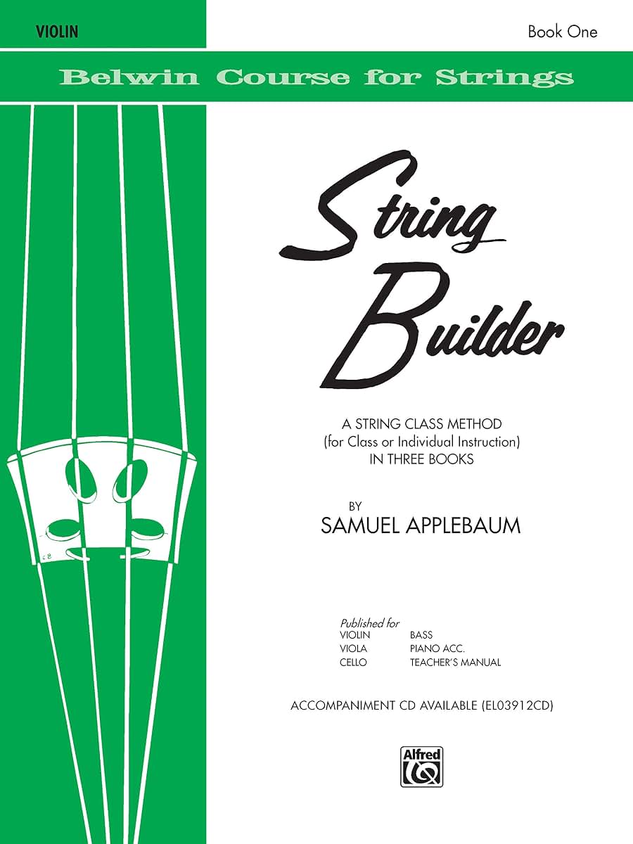 String Builder Violin Book One (Belwin Course for Strings)