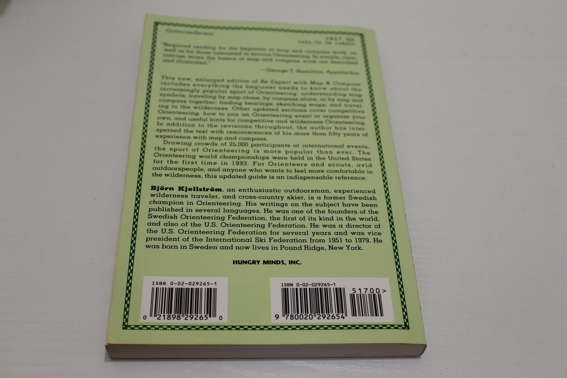 Be Expert with Map and Compass: The Complete Orienteering Handbook