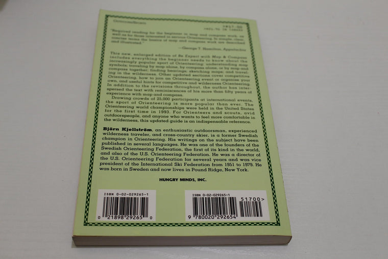 Be Expert with Map and Compass: The Complete Orienteering Handbook — back cover
