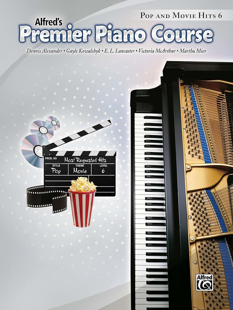 Premier Piano Course Pop and Movie Hits, Bk 6 (Premier Piano Course, Bk 6)