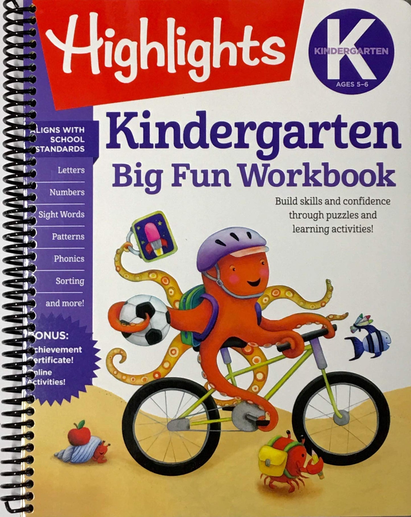 Kindergarten Big Fun Workbook (Highlights Big Fun Activity Workbooks)