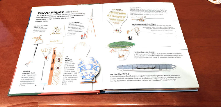 Flight: A Pop-Up Book of Aircraft (Crowther's Transportation) — back cover