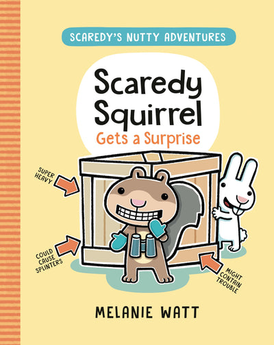 Scaredy Squirrel Gets a Surprise: (A Graphic Novel) (Scaredy's Nutty Adventures)