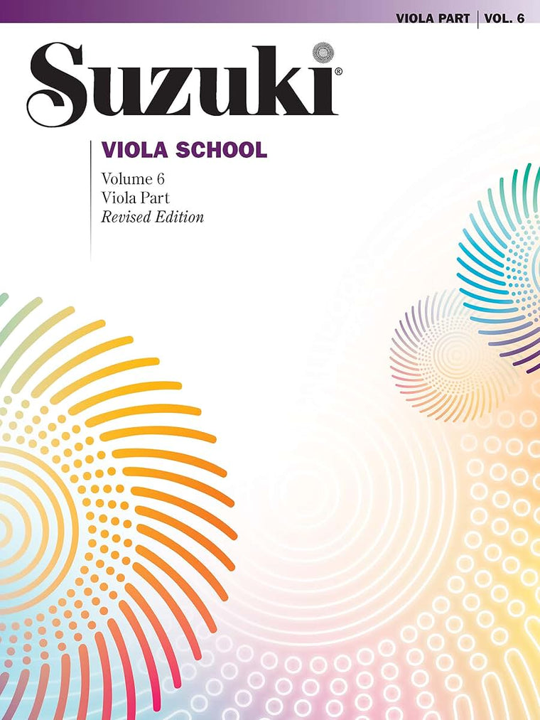 Suzuki Viola School, Vol. 6, Viola Part