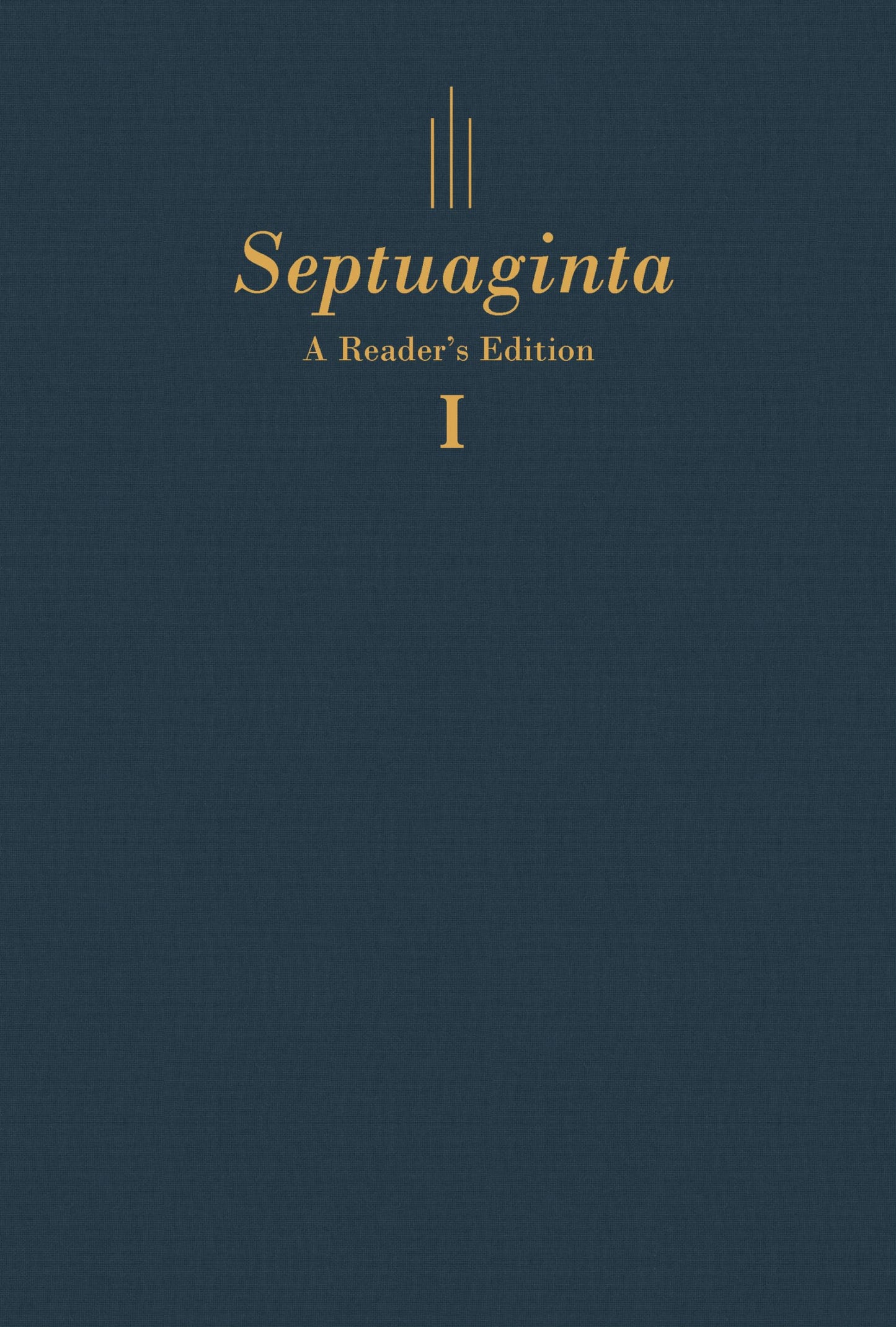 Septuaginta: A Reader's Edition