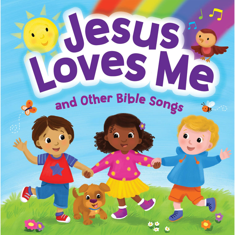 Jesus Loves Me and Other Bible Songs - Learn Classic Church Songs for Religious Beginners - Christian Childrens Books Ages 0-3 (Tender Moments Series)