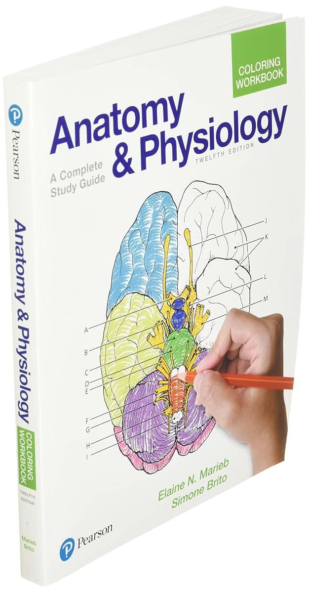 Anatomy and Physiology Coloring Workbook: A Complete Study G