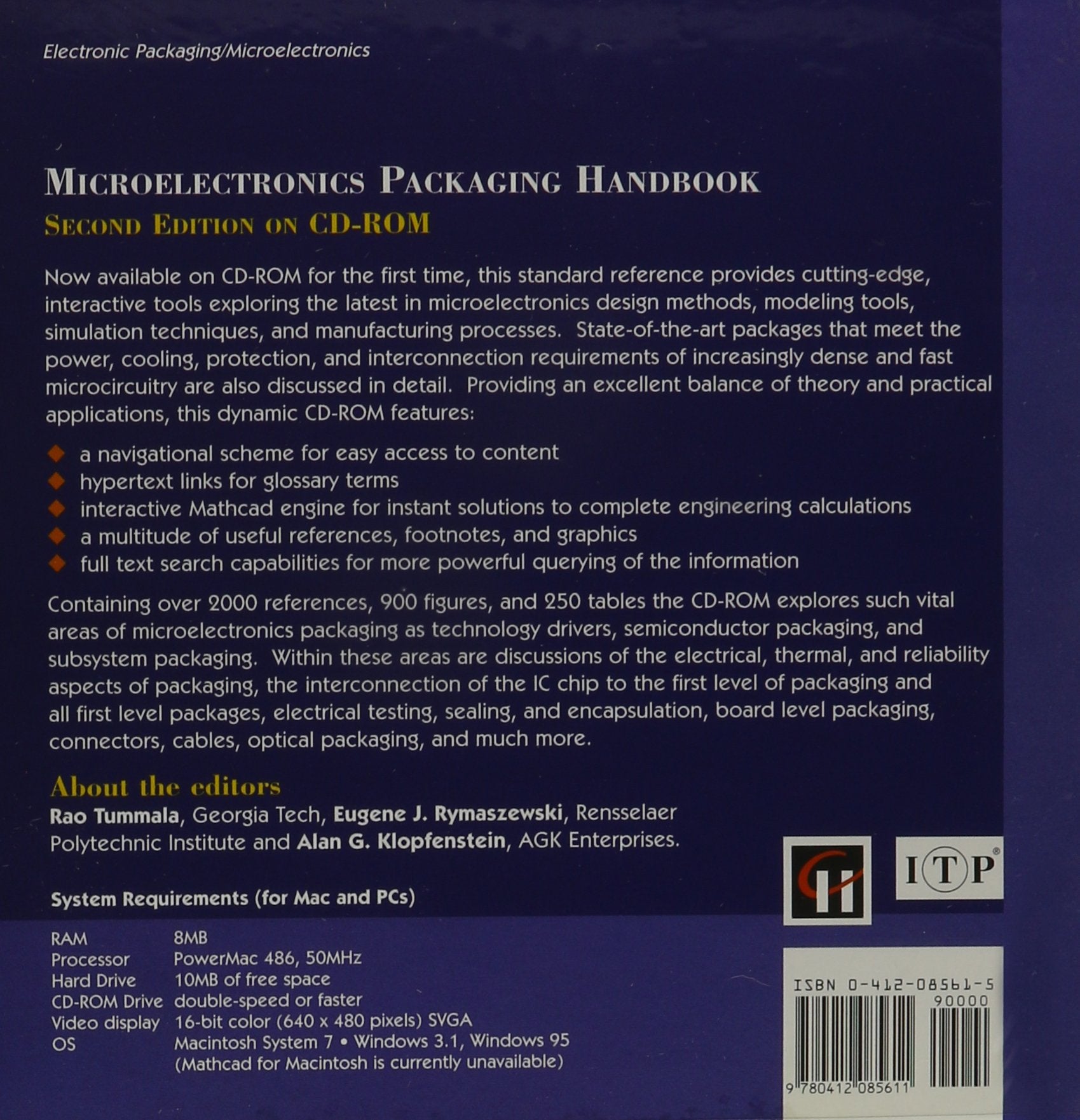 Microelectronics Packaging Handbook on CD-ROM