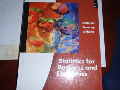 Statistics for Business and Economics