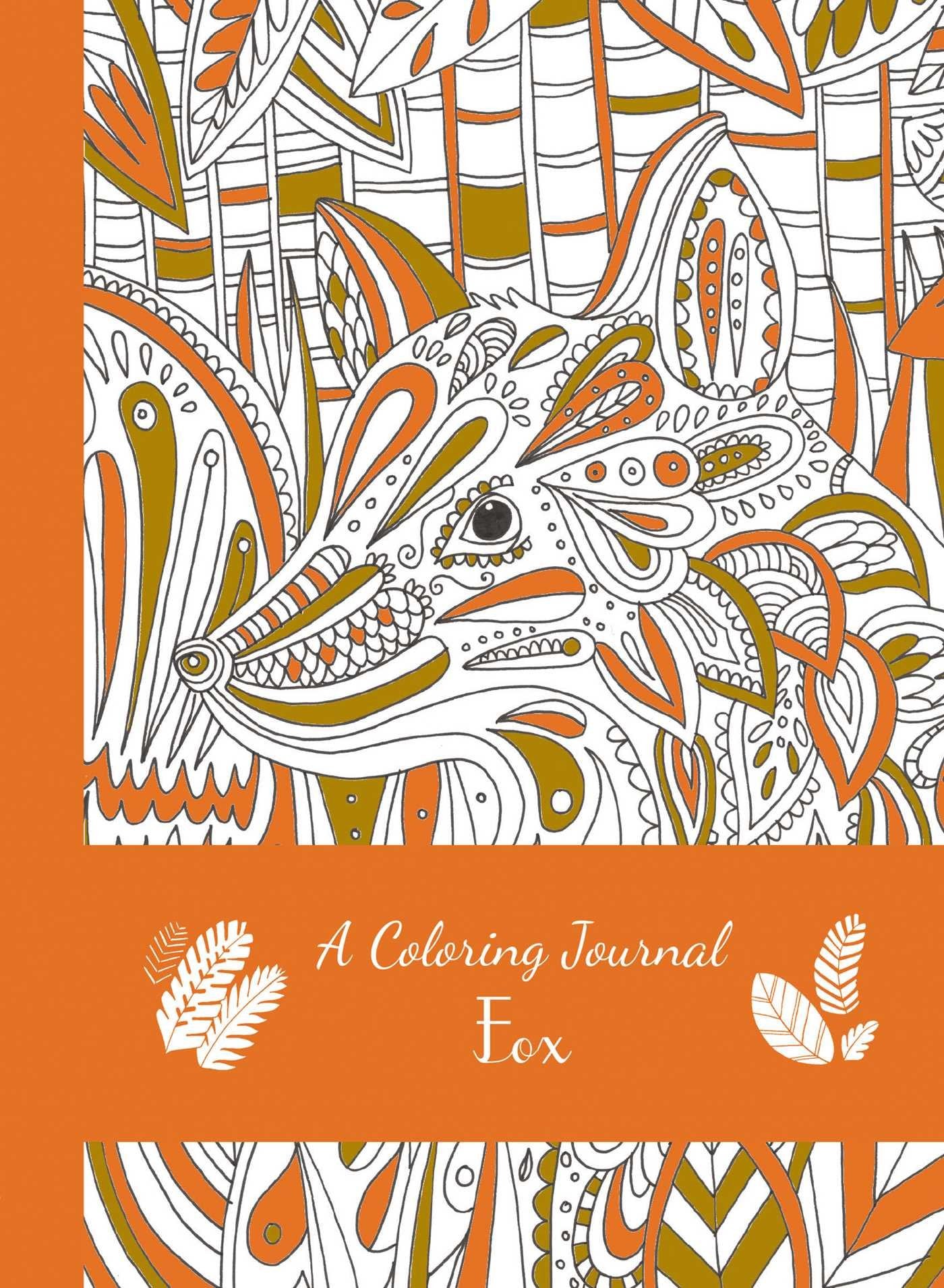 A Coloring Journal Fox