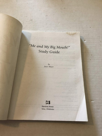 Me and My Big Mouth! (Study Guide)