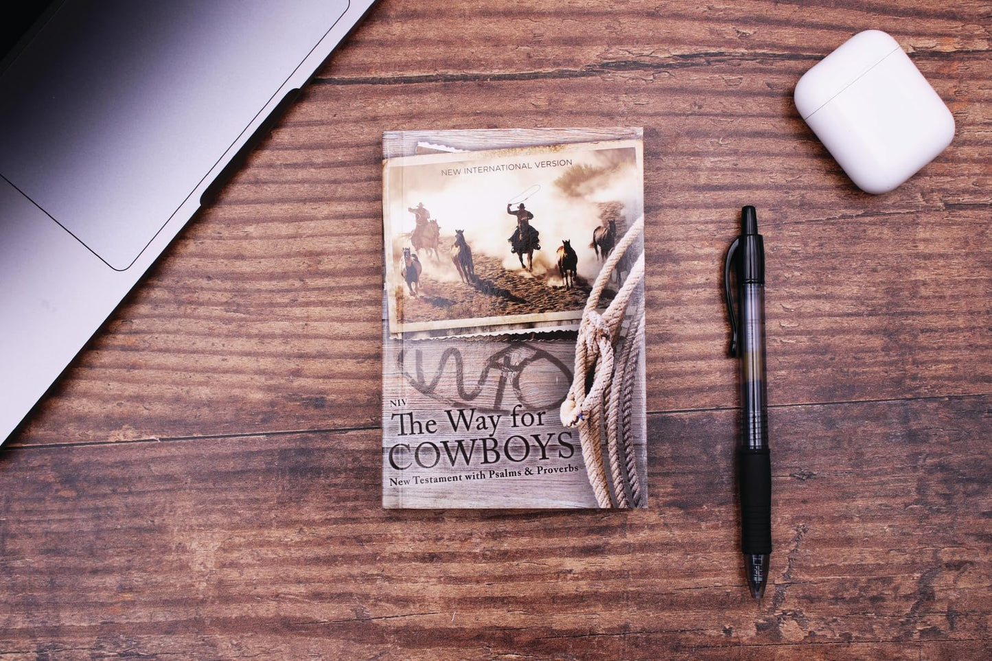 NIV, The Way for Cowboys New Testament with Psalms and Proverbs, Pocket-Sized, Paperback, Comfort Print