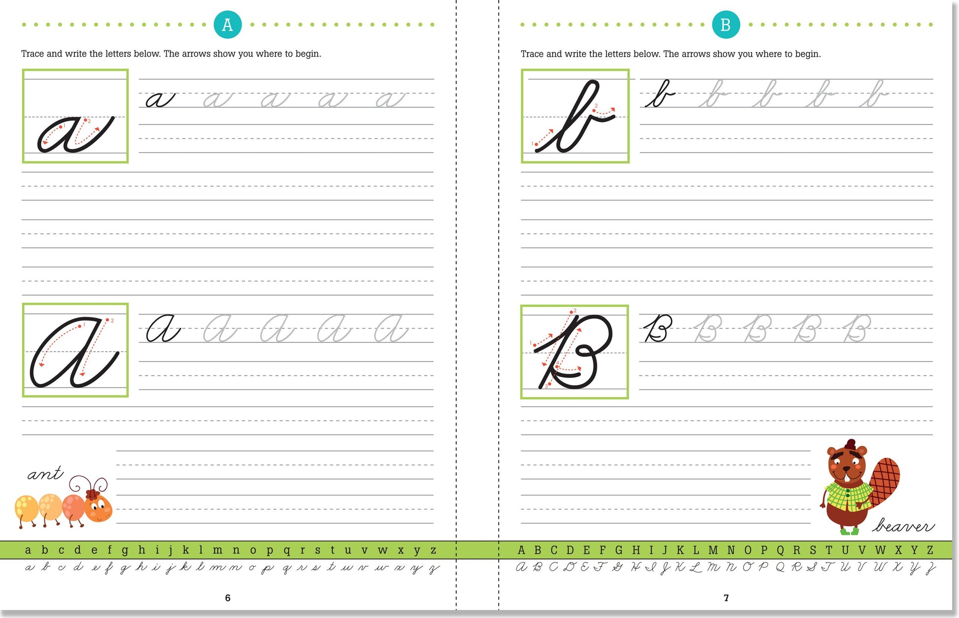 Handwriting: Learn Cursive! (Letter Tracing, Practice) (Trace & Learn)
