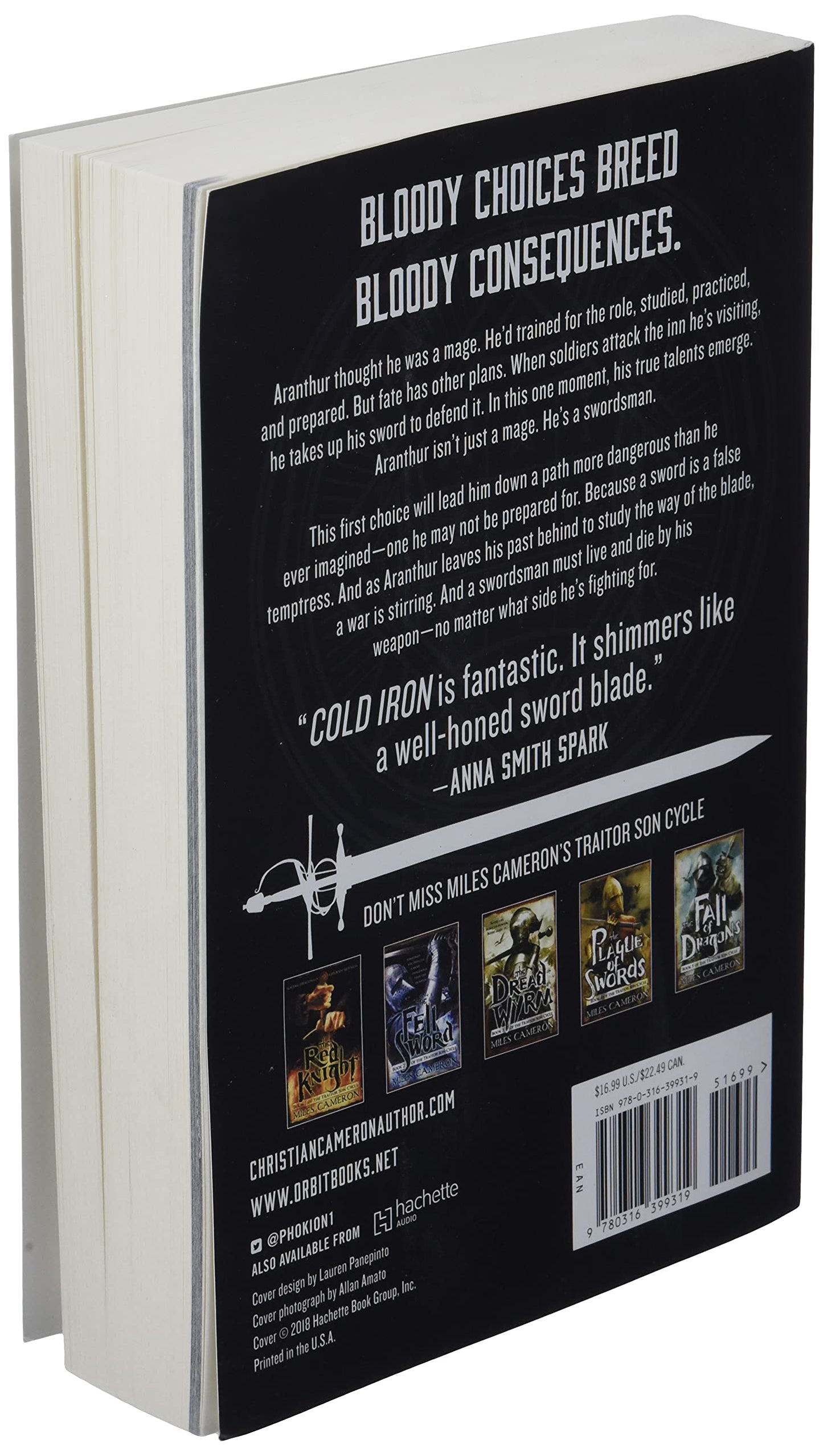 Cold Iron (Masters & Mages, 1)