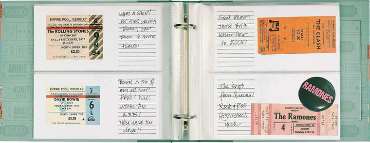 Just the Ticket: Ticket Stub Organizer by Peter Pauper Press