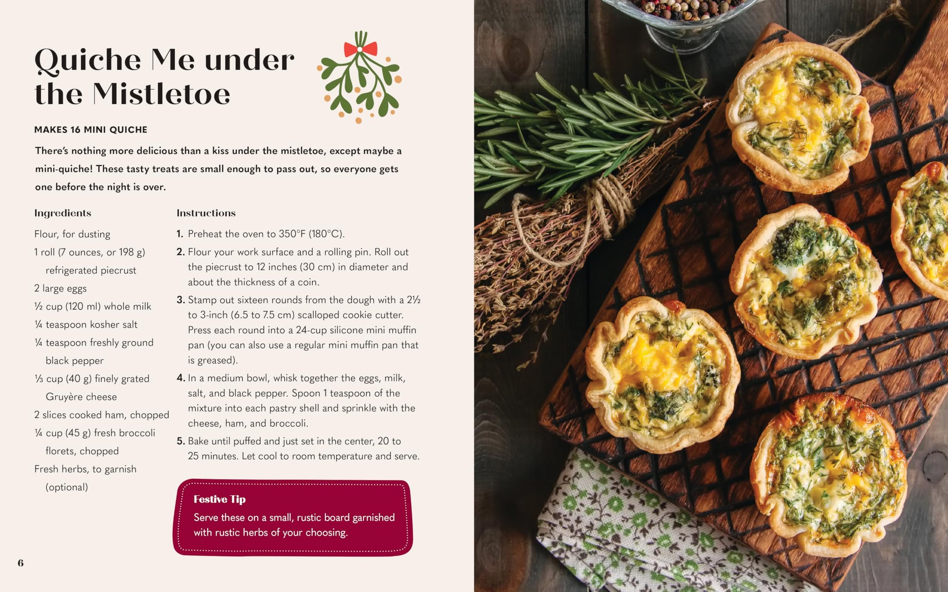 The Cozy Christmas Cookbook: 50 Recipes to Rediscover the Magic of the Season