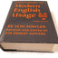 A Dictionary of Modern English Usage