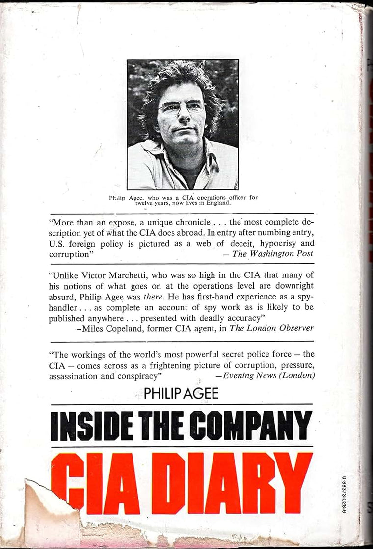 Inside the Company: CIA Diary by Agee, Philip