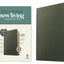 NLT Large Print Thinline Reference Bible, Filament Enabled (Genuine Leather, Olive Green, Indexed, Red Letter)